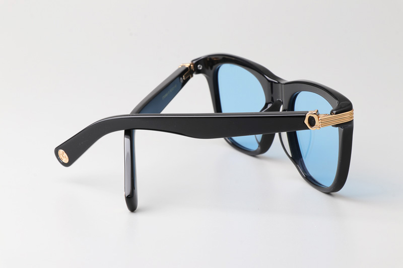 CT0396S Sunglasses Black Gold Blue