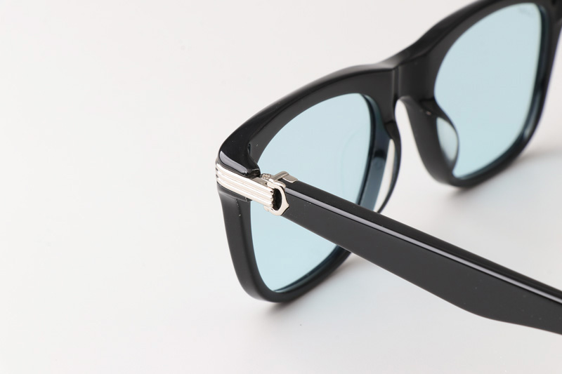 CT0396S Sunglasses Black Silver Blue