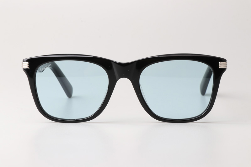 CT0396S Sunglasses Black Silver Blue