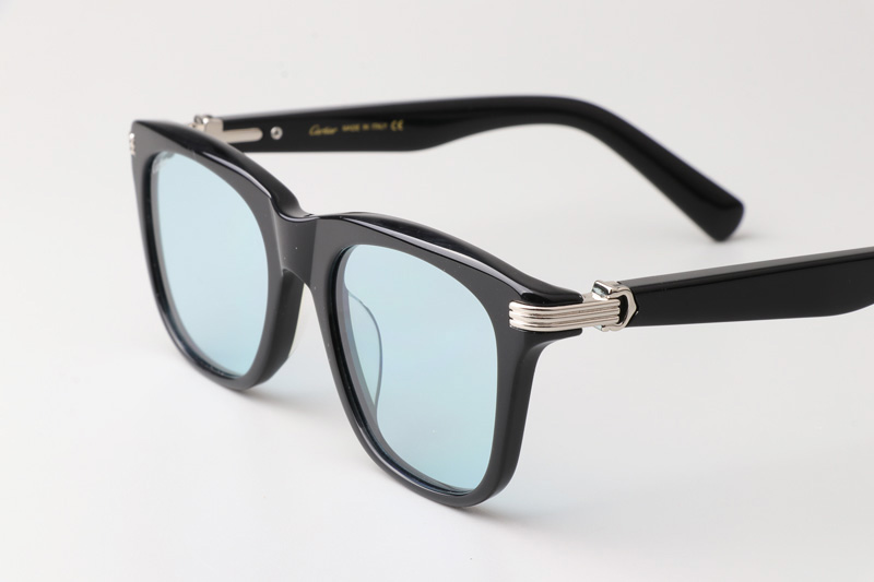 CT0396S Sunglasses Black Silver Blue