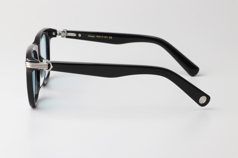 CT0396S Sunglasses Black Silver Blue