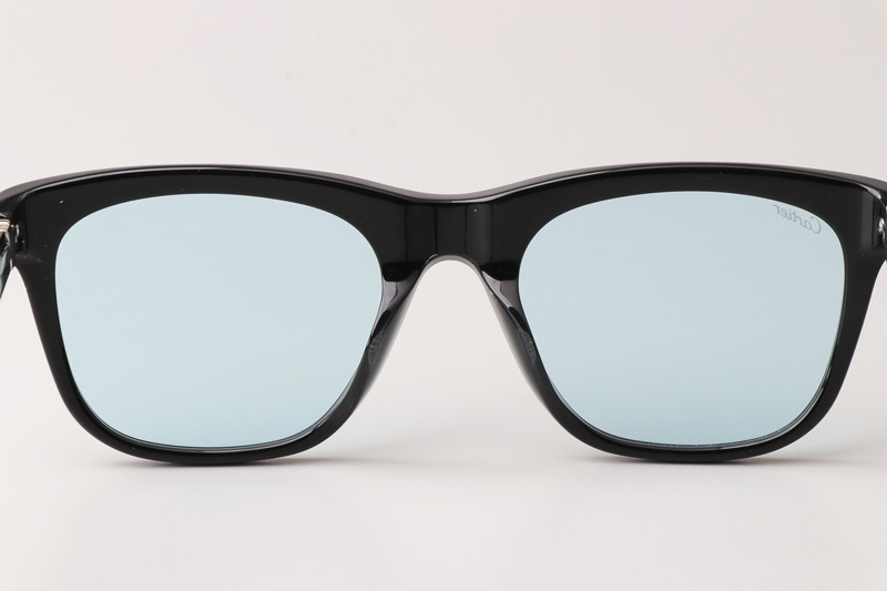 CT0396S Sunglasses Black Silver Blue
