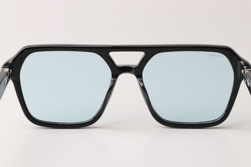 CT0415S Sunglasses Black Silver Blue