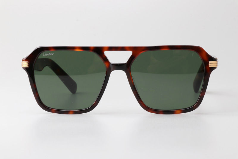 CT0415S Sunglasses Tortoise Green