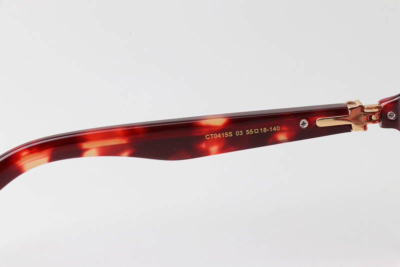 CT0415S Sunglasses Tortoise Pink