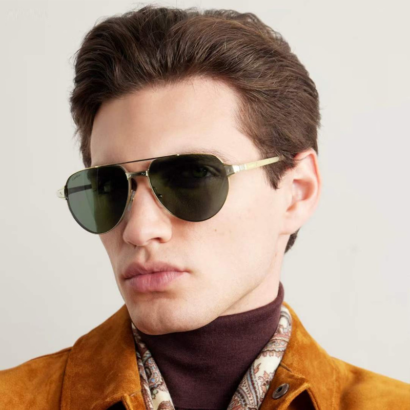CT0425S Sunglasses Gold Green