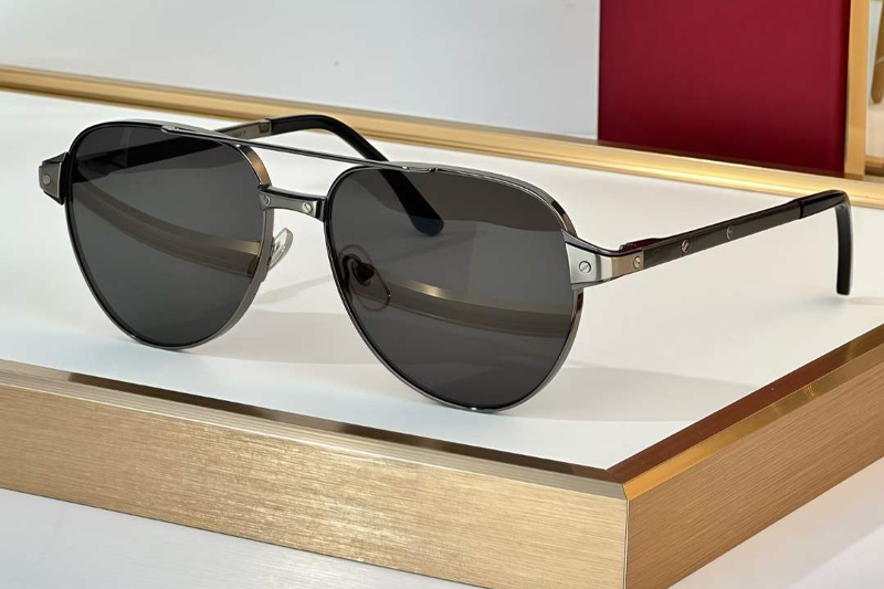 CT0425S Sunglasses Gunmetal Gray