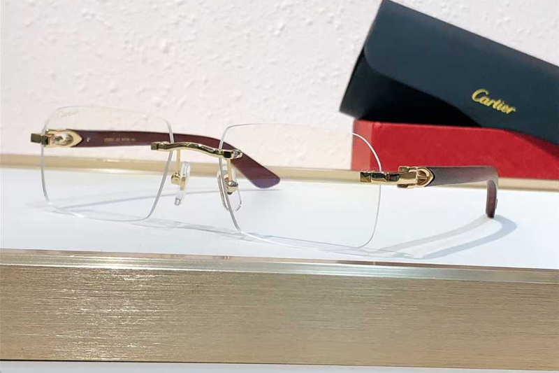 CT0453O Eyeglasses Gold