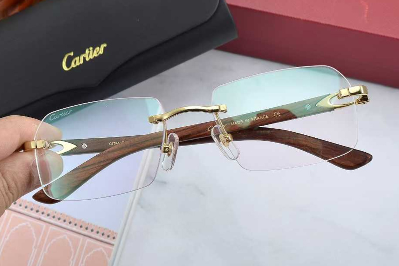 CT0453O Eyeglasses Gold