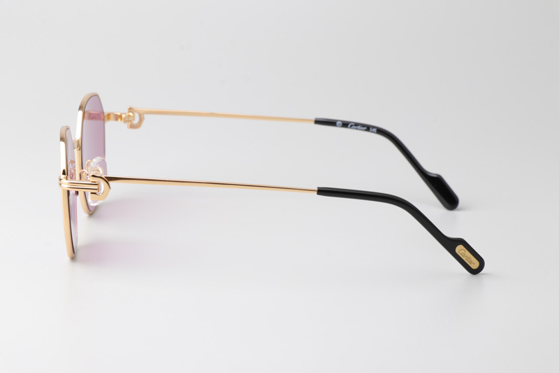 CT0500S Sunglasses Gold Purple