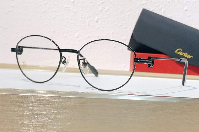 CT0528OA Eyeglasses Black