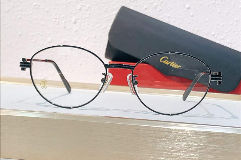 CT0528OA Eyeglasses Black
