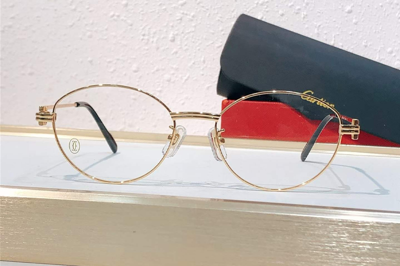 CT0528OA Eyeglasses Gold