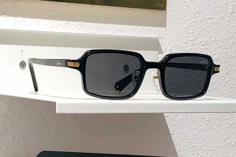 CT0539S Sunglasses Black Gold Gray