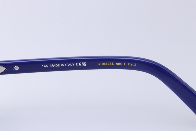 CT0582S Sunglasses Silver Gradient Blue