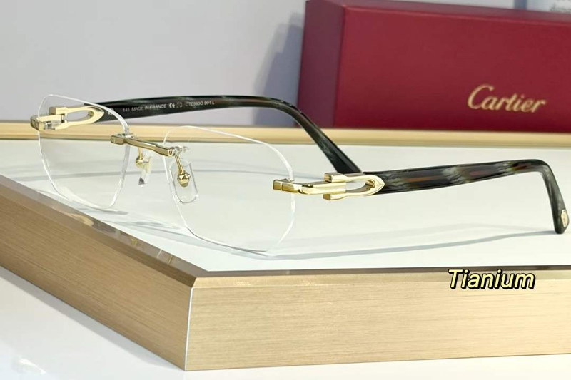 CT0583O Eyeglasses Gold Gray