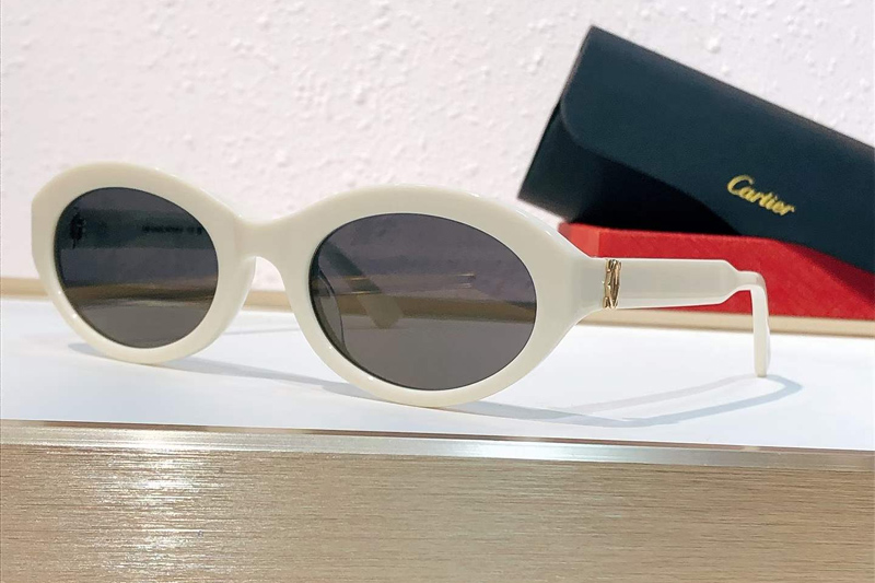 CT0588S Sunglasses White Gray