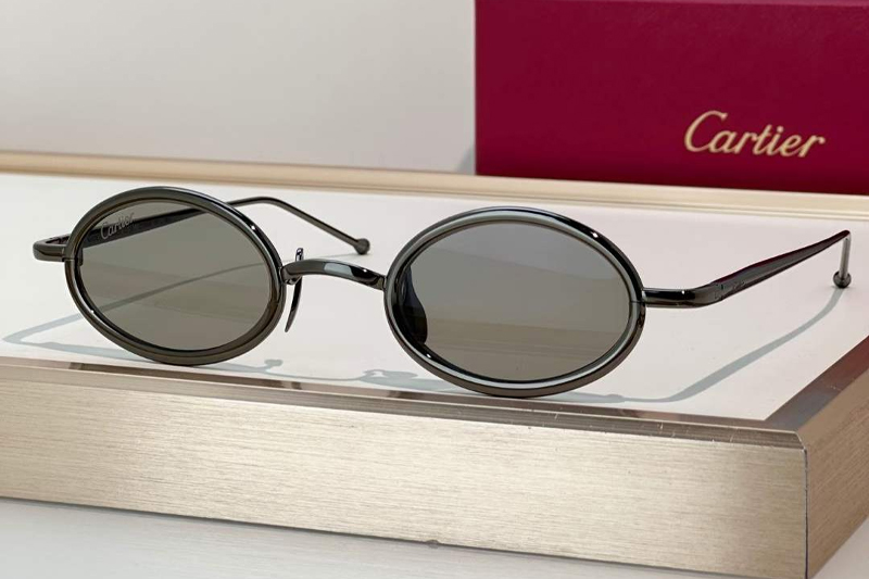 CT0649S Sunglasses Gunmetal Gray