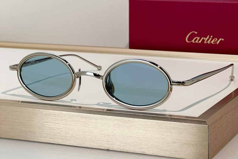 CT0649S Sunglasses Silver Blue