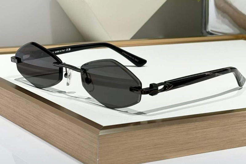 CT0901S Sunglasses Gunmetal Gray