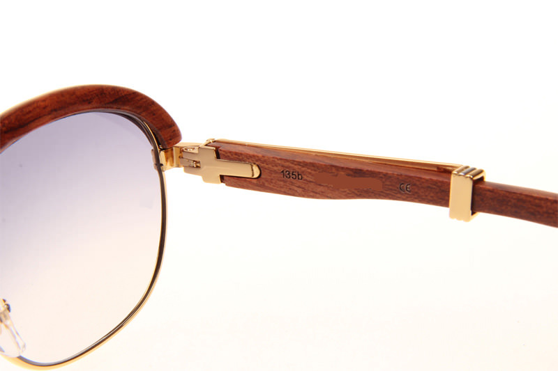 CT 1116679 Sunglasses In Gold Grey Gradient