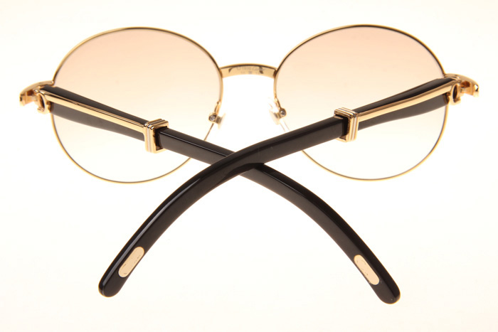 CT 1990-0692 Black Buffalo Sunglasses In Gold Brown