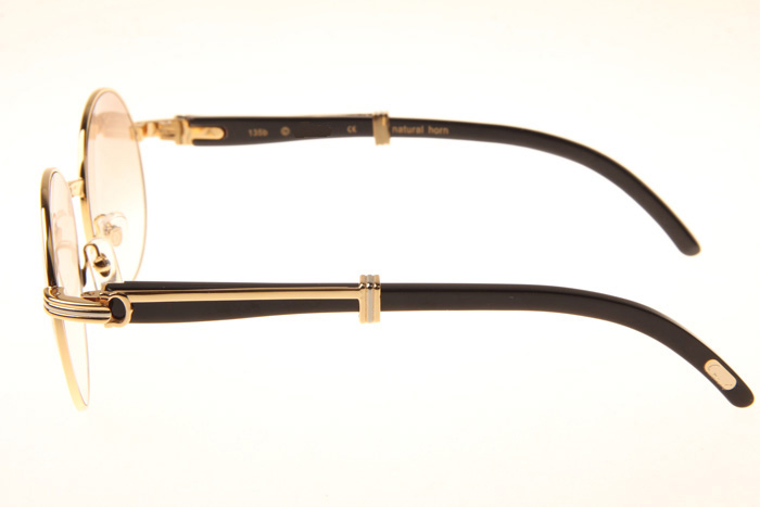 CT 1990-0692 Black Buffalo Sunglasses In Gold Brown