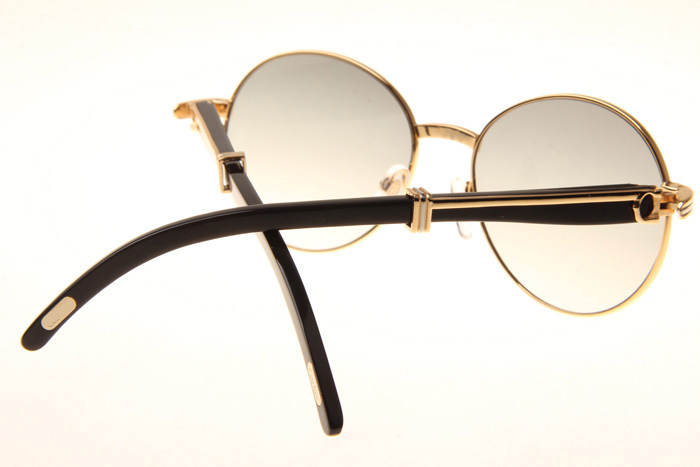 CT 1990-0692 Black Buffalo Sunglasses In Gold Grey