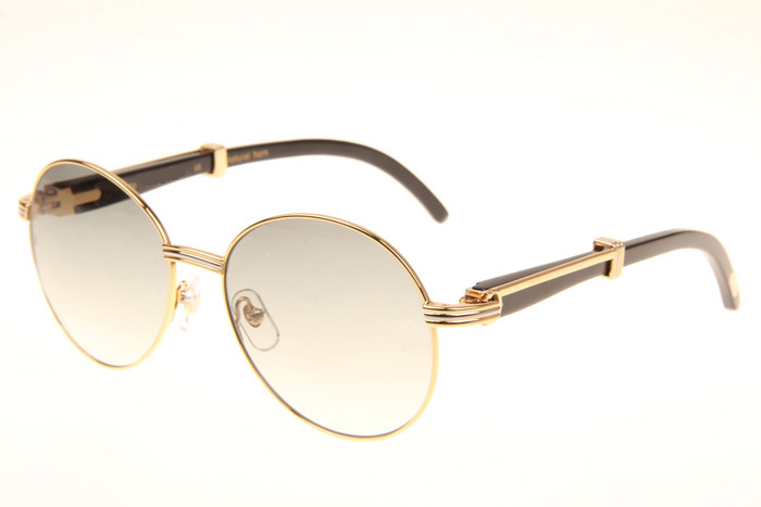 CT 1990-0692 Black Buffalo Sunglasses In Gold Grey