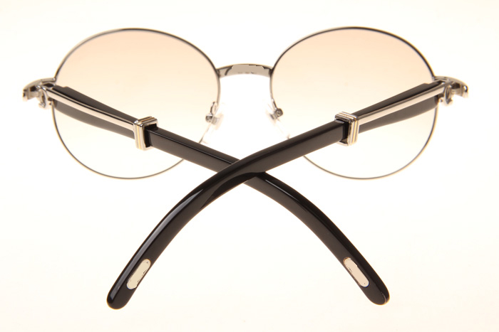 CT 1990-0692 Black Buffalo Sunglasses In Silver Brown