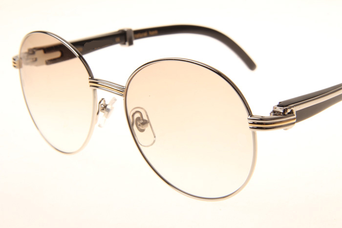 CT 1990-0692 Black Buffalo Sunglasses In Silver Brown