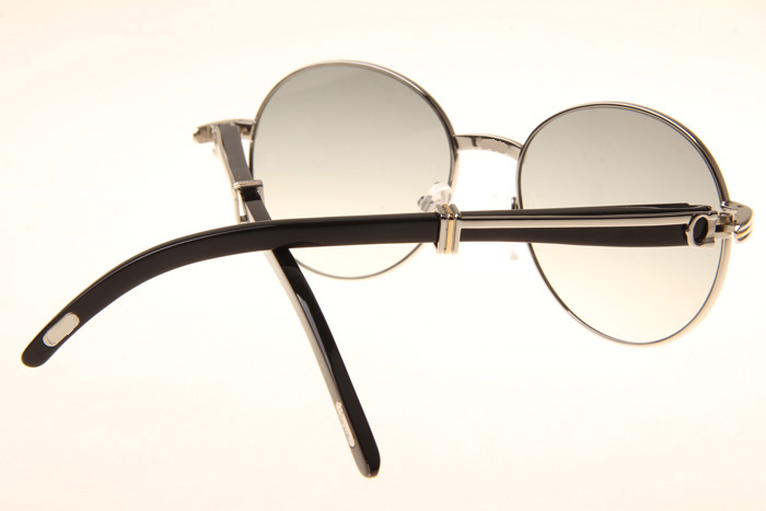 CT 1990-0692 Black Buffalo Sunglasses In Silver Grey