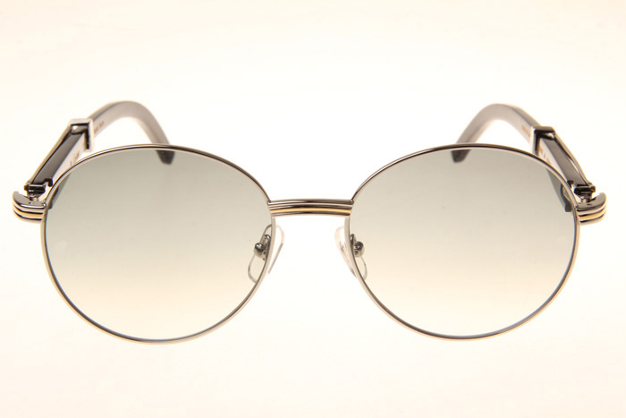 CT 1990-0692 Black Buffalo Sunglasses In Silver Grey