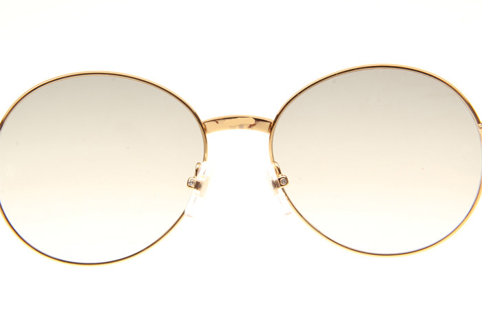 CT 1990-0692 Wood Sunglasses In Gold Grey