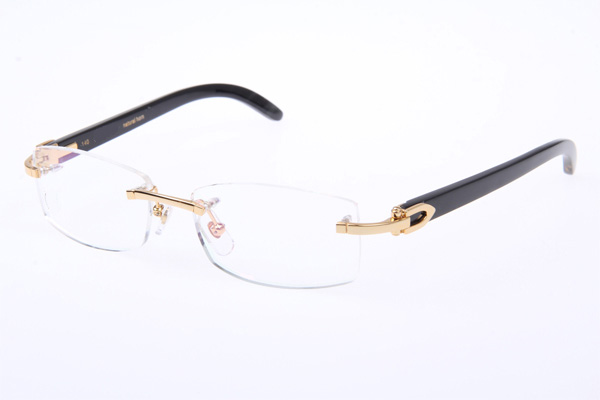 CT 3524012 Black Buffalo Eyeglasses In Gold