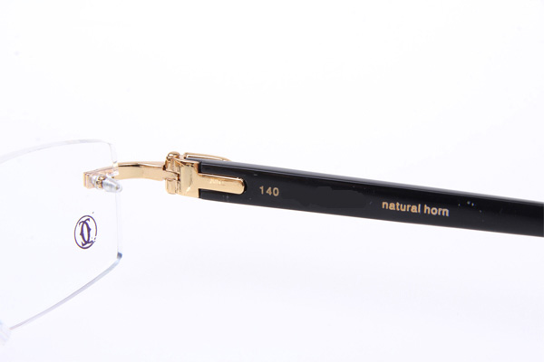 CT 3524012 Black Buffalo Eyeglasses In Gold