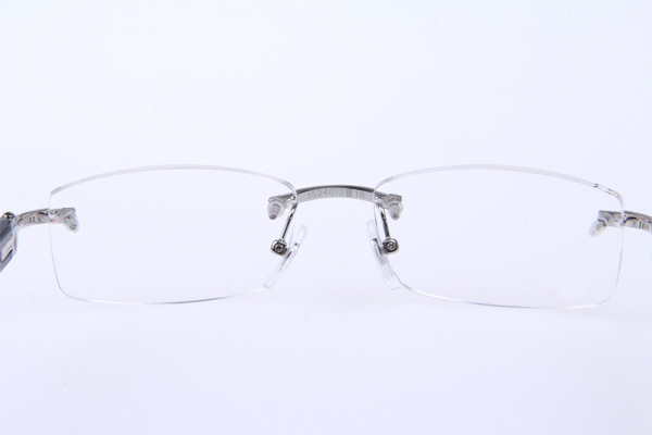 CT 3524012 Black Buffalo Eyeglasses In Silver