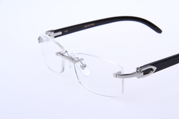 CT 3524012 Black Buffalo Eyeglasses In Silver