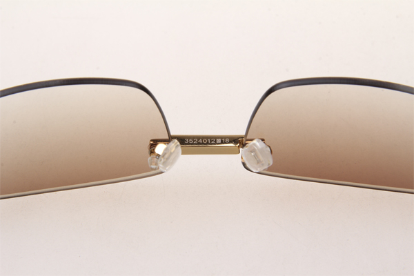 CT 3524012 Diamond Wood Sunglasses In Gold Brown