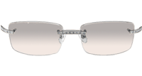 CT 3524012 Diamond Wood Sunglasses In Silver Grey