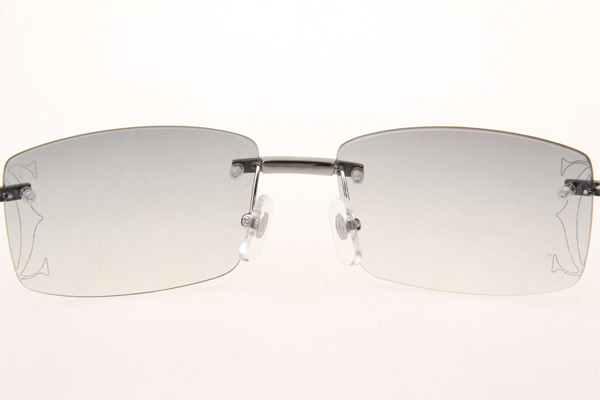 CT 3524012 Diamond Wood Sunglasses In Silver Grey