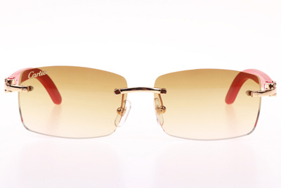 CT 3524012 Red Wood Sunglasses In Gold Brown