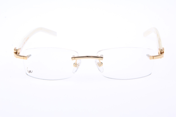CT 3524012 White Buffalo Eyeglasses In Gold