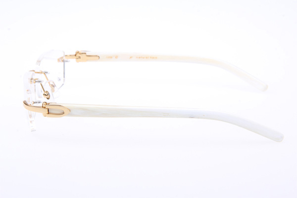 CT 3524012 White Buffalo Eyeglasses In Gold