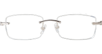 CT 3524012 White Buffalo Eyeglasses In Silver