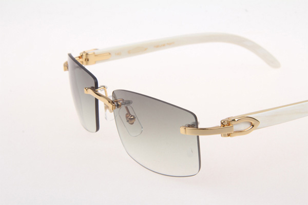 CT 3524012 White Buffalo Sunglasses In Gold Grey