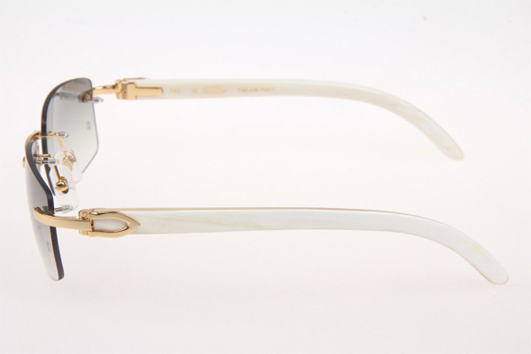 CT 3524012 White Buffalo Sunglasses In Gold Grey