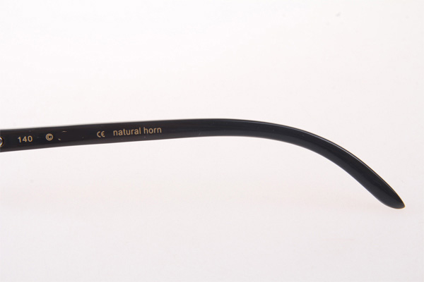 CT 3524012 White mix Black Buffalo Eyeglasses In Silver