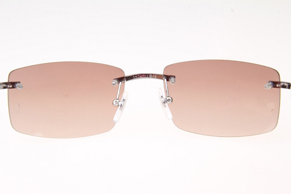 CT 3524012 White mix Black Buffalo Sunglasses In Silver Brown