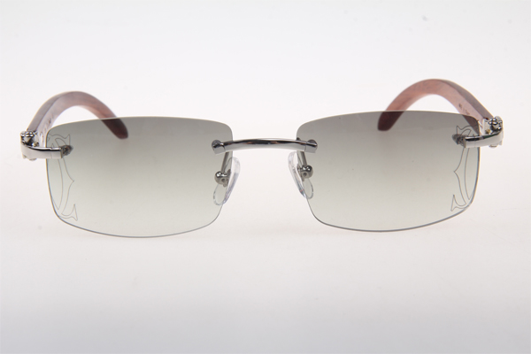 CT 3524012 Wood Sunglasses In Silver Grey